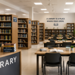application for increasing library facilities