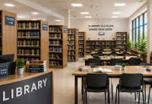 application for increasing library facilities