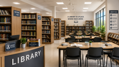 application for increasing library facilities
